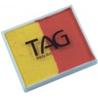 Tag Body Art 50g Split Cake Orange Yellow (Orange / Yellow)